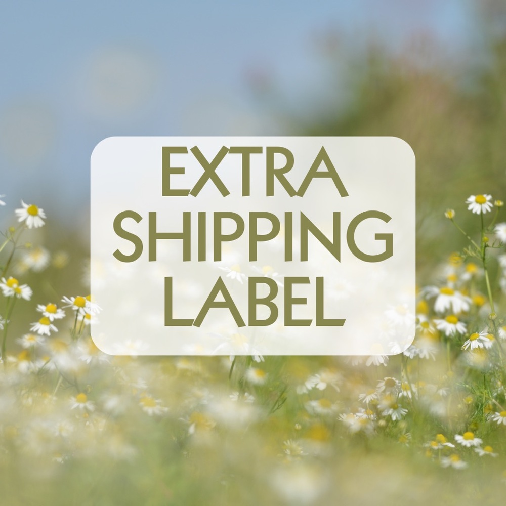 Extra Shipping Label
